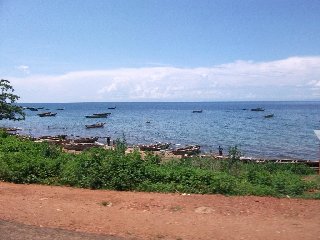 Le lac Tanganyika au Burundi
