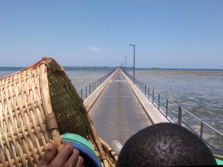 Pont vers Ilha de Moçambique