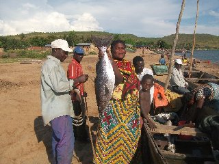 Retour de la pêche à Karema