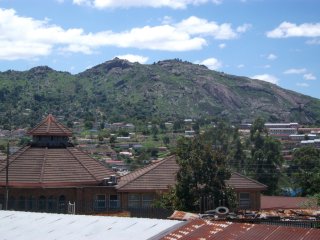 Les collines au-dessus de Mbabane