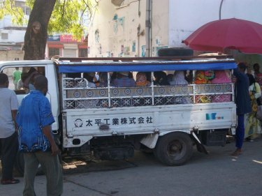 Transport de passagers à Zanzibar