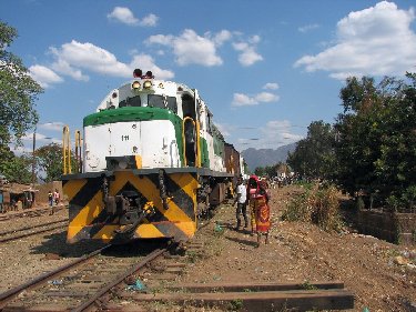 La locomotive, différente de celle de 2012