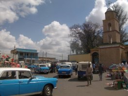 Taxis (Peugeot 404) à Harar