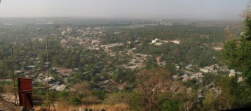Gambela vue depuis la colline du Nord