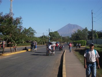 Le Volcan San Cristobal est à quelques km au nord de Chichigalpa