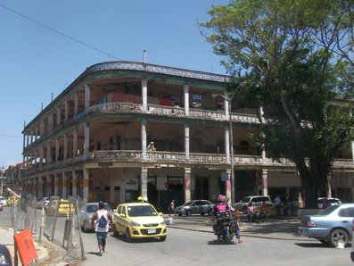 Le centre ville de Colón