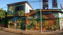 À Chichigalpa il y a aussi des peintures montrant des scènes de la Nature et de la vie agricole.