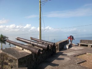 Le fortin de San Carlos sur le Lac Cocibolca (Lac Nicaragua)