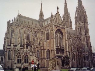 La cathédrale d'Ostende