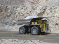 Camion de minerai dans la mine de Chuquicamata