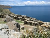 Ruines incas de La Chincana sur l'Isla del Sol
