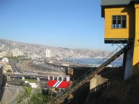 L'Ascensor Baron à Valparaíso