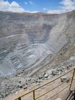 La mine de cuivre de Chuquicamata