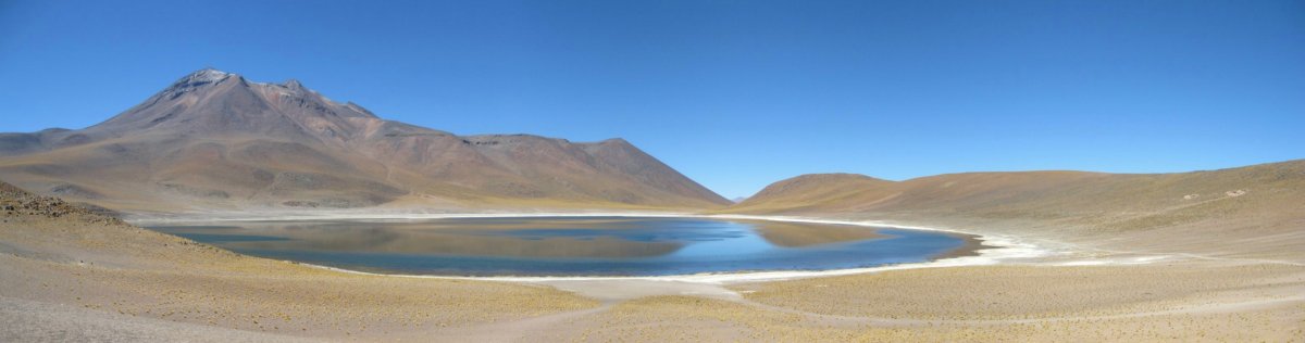 Panorama Laguna Miñiques (4140 m)