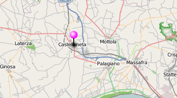 Localisation de Castellanetta