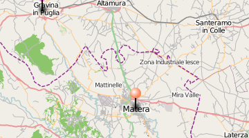 Localisation de Matera