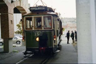 Christchurch : ancien tramway