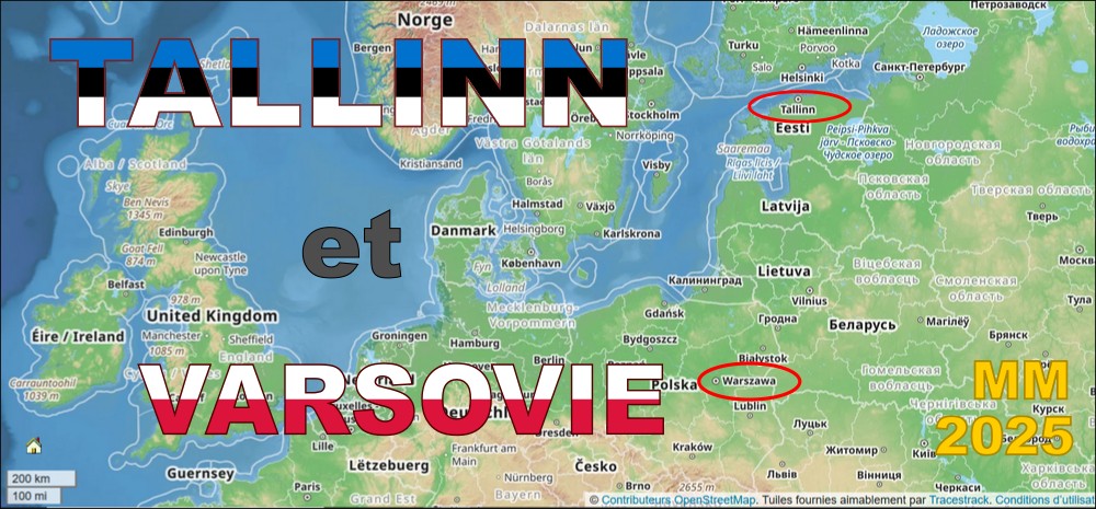 Tallinn et Varsovie 2025