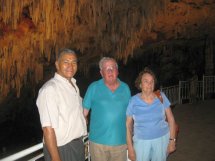 Dans la grotte de Ain Fezza avec Boucif