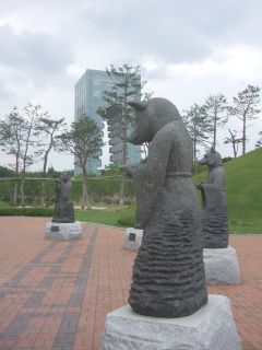 les animaux du zodiaque coréen (expo culturelle, Gyeongju) les animaux du zodiaque coréen (expo culturelle, Gyeongju)