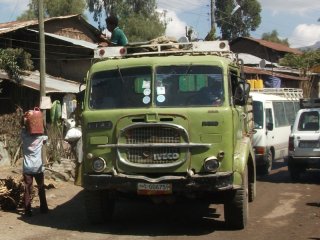 camion à Lalibela
