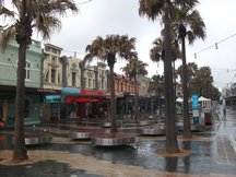 The Corso, rue piétonne de Manly dans la banlieue de Sydney