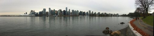 Vancouver vue depuis Stanley Park